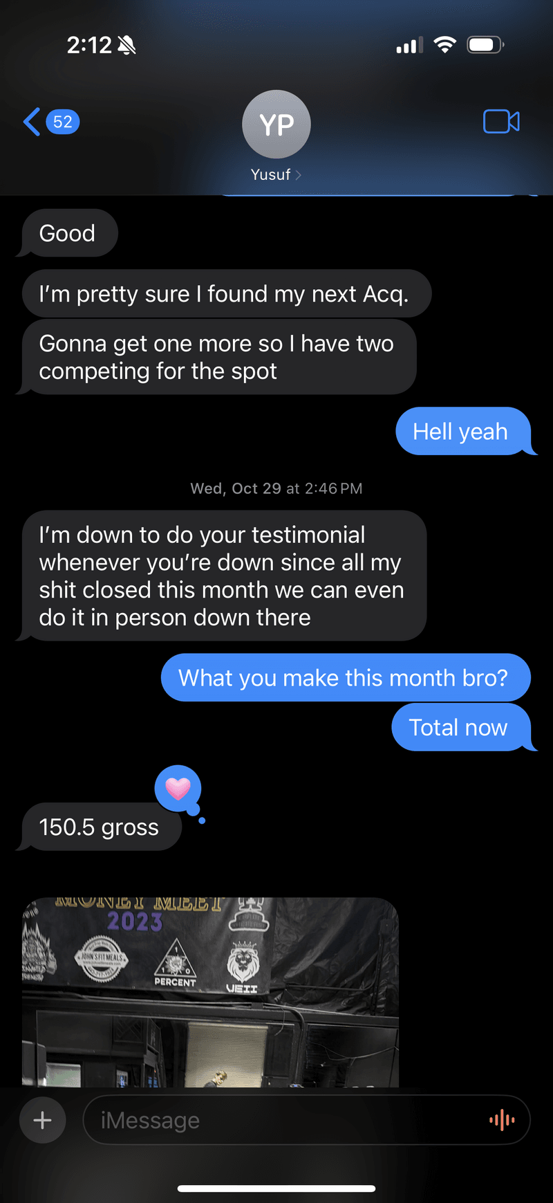 $150.5K Gross In One Month